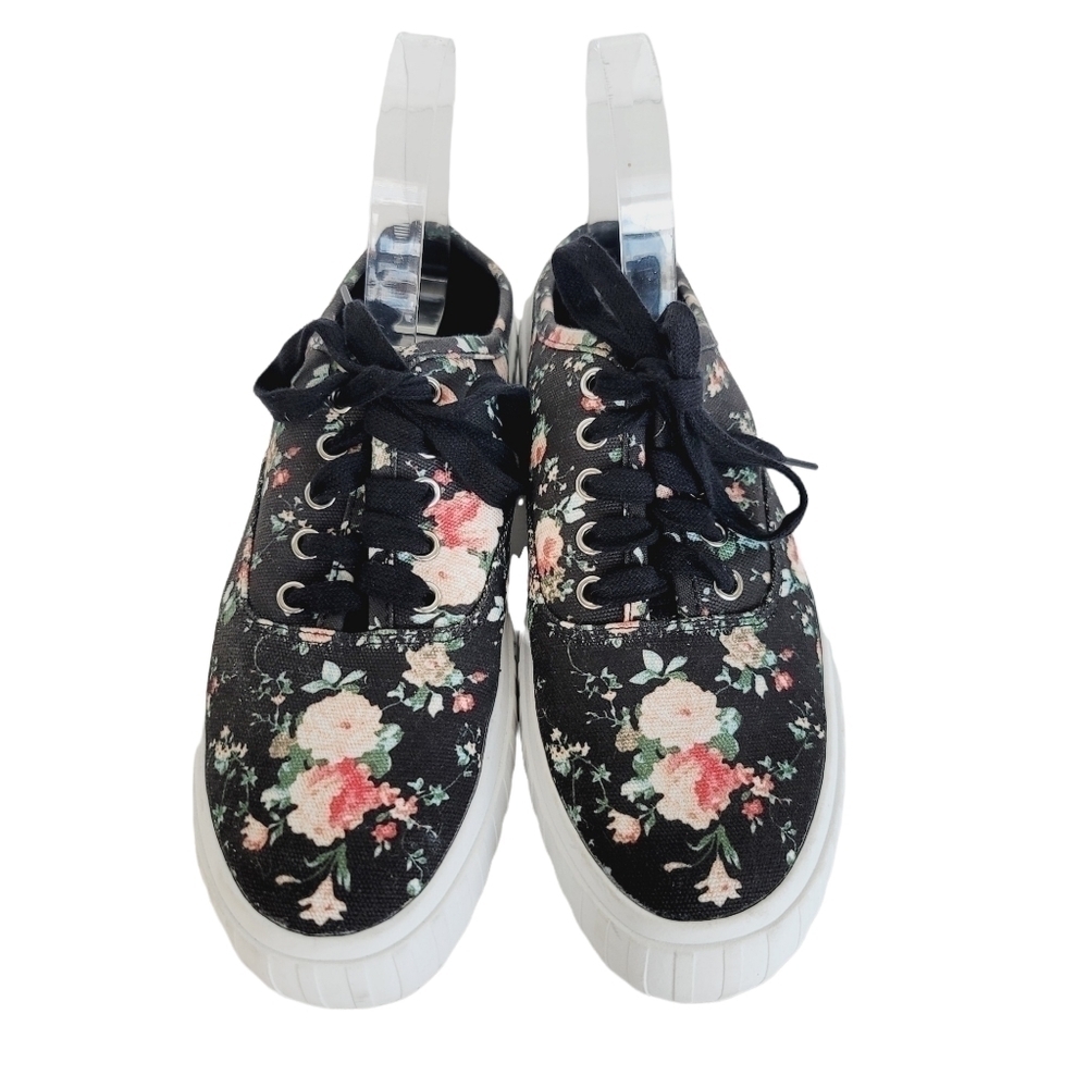 Steve Madden Women's Scotch Canvas Floral Slip-On Sneakers